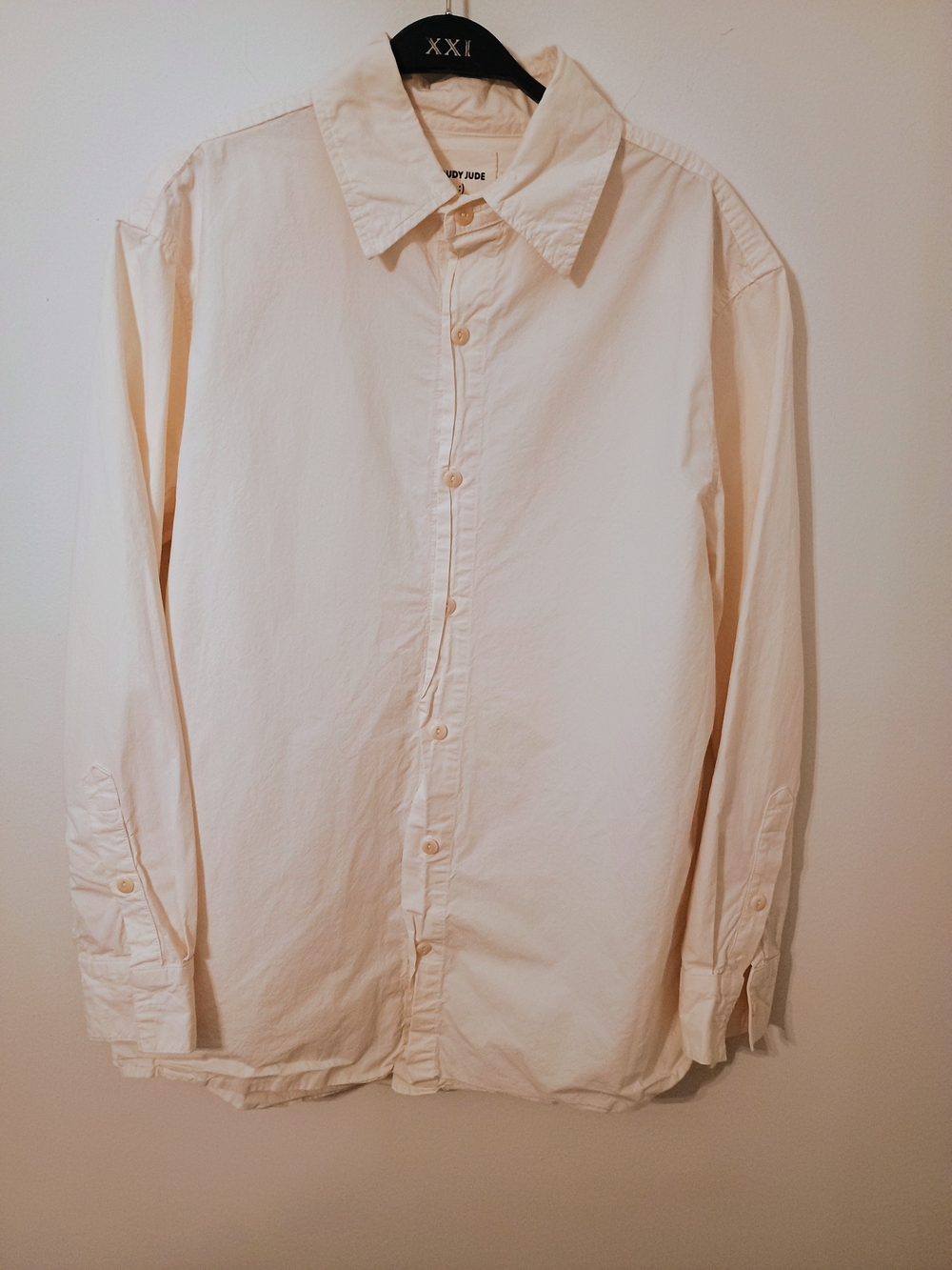 Rudy Jude Tony  Classic Button-Up Shirt - Small Cotton